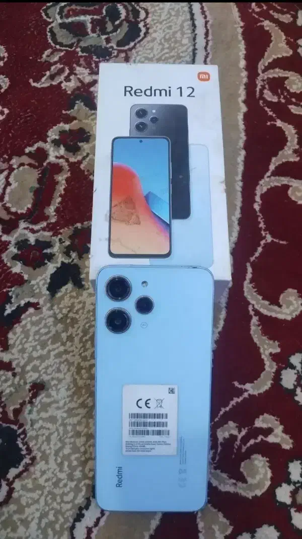 با سلام گوشی نوت 12 حافظه 128 رم 8 تعویض با موتور|موبایل|حمیدیه, |دیوار