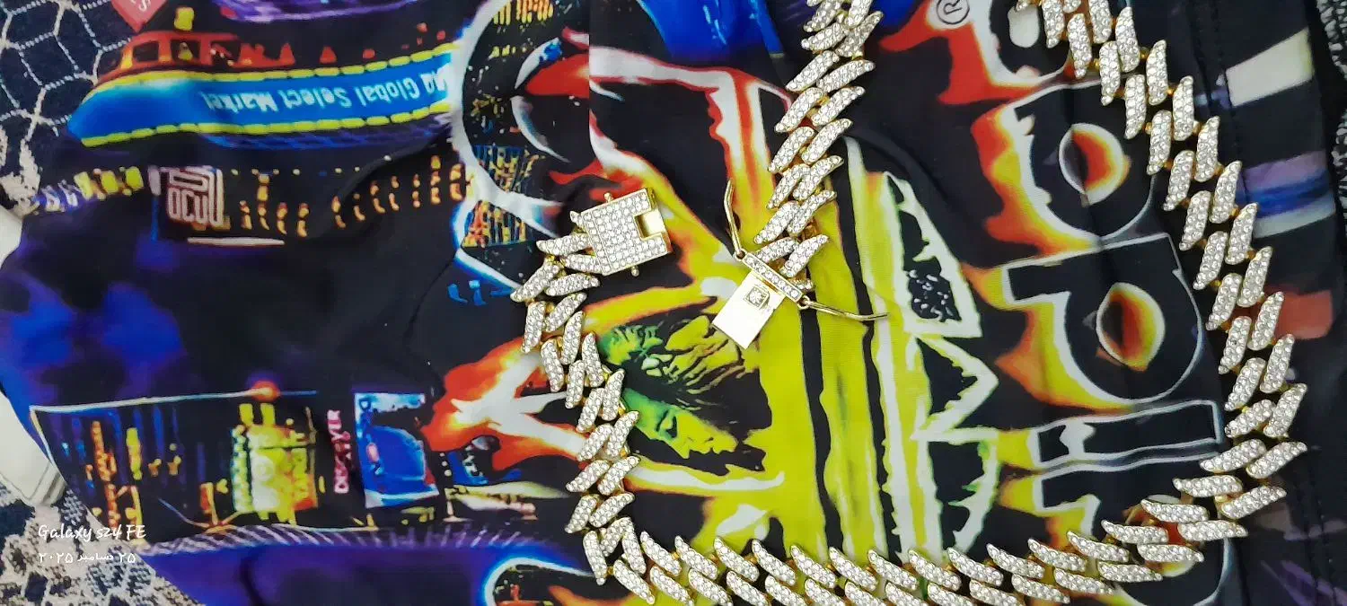 گردنبند فول نگین|زیورآلات و اکسسوری|محمدیه-قزوین, |دیوار