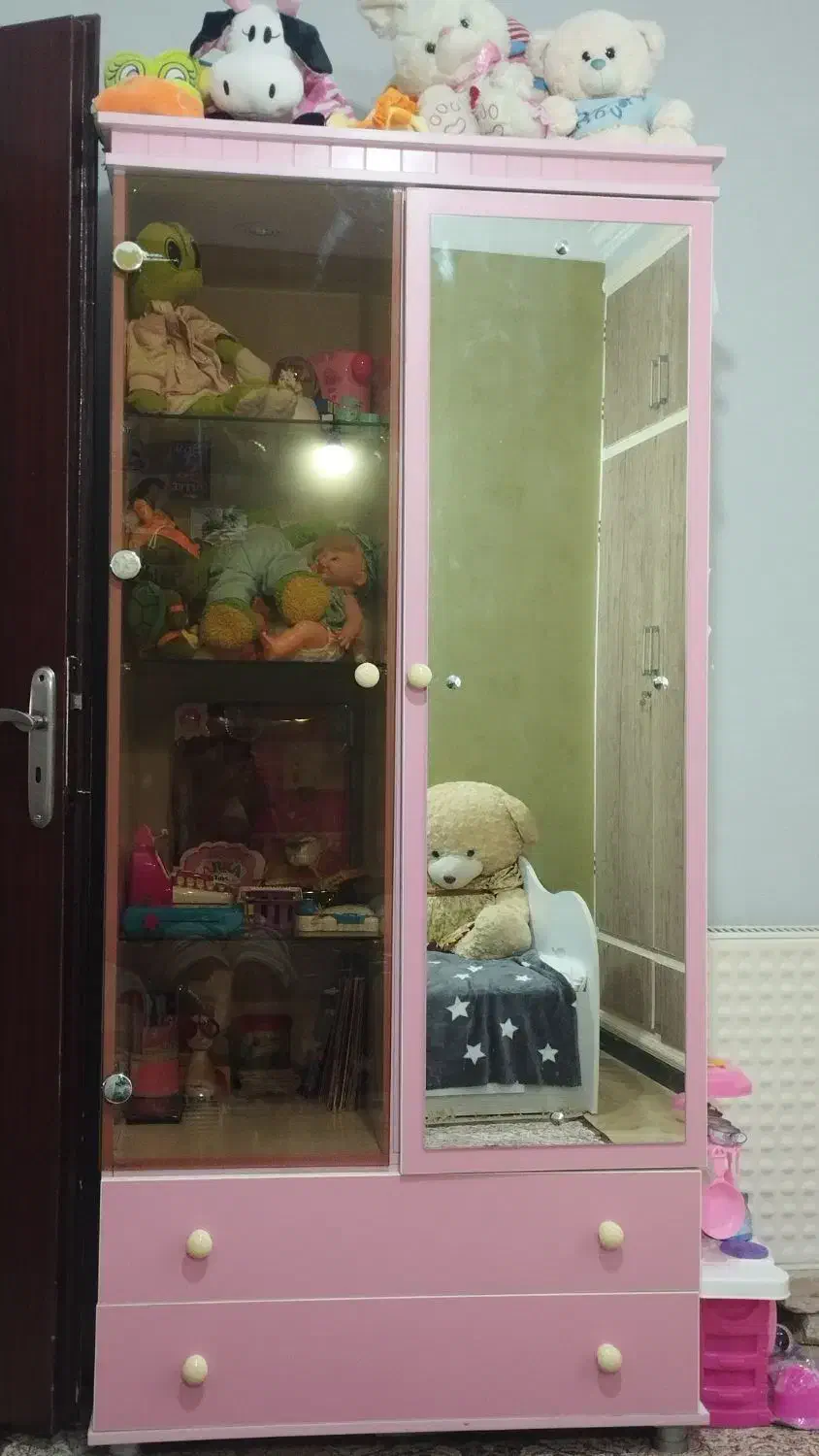 کمد بچه گانه دخترانه|جاکفشی، کمد، دراور|بابل, |دیوار