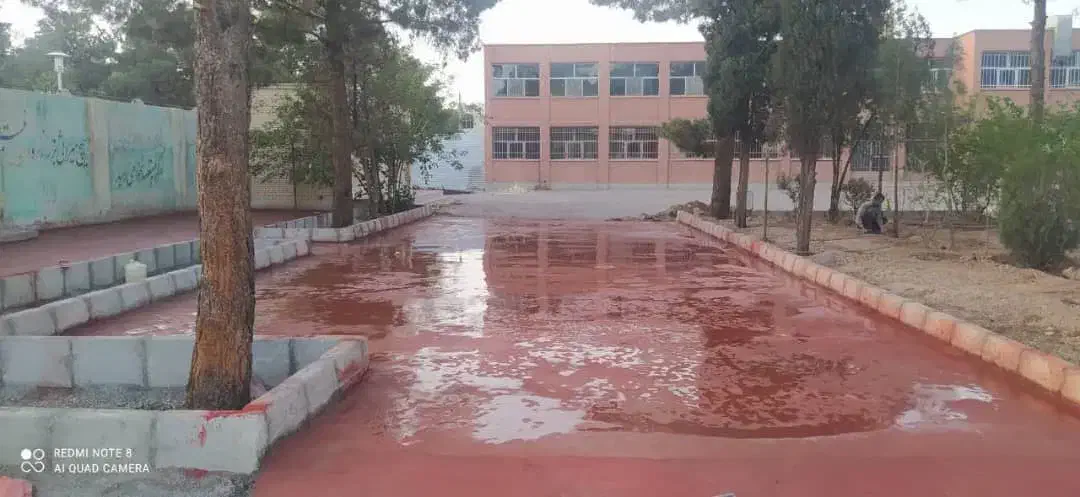 اجرای بتن ریزی با ماله پروانه‌ای|خدمات پیشه و مهارت|دهق, |دیوار