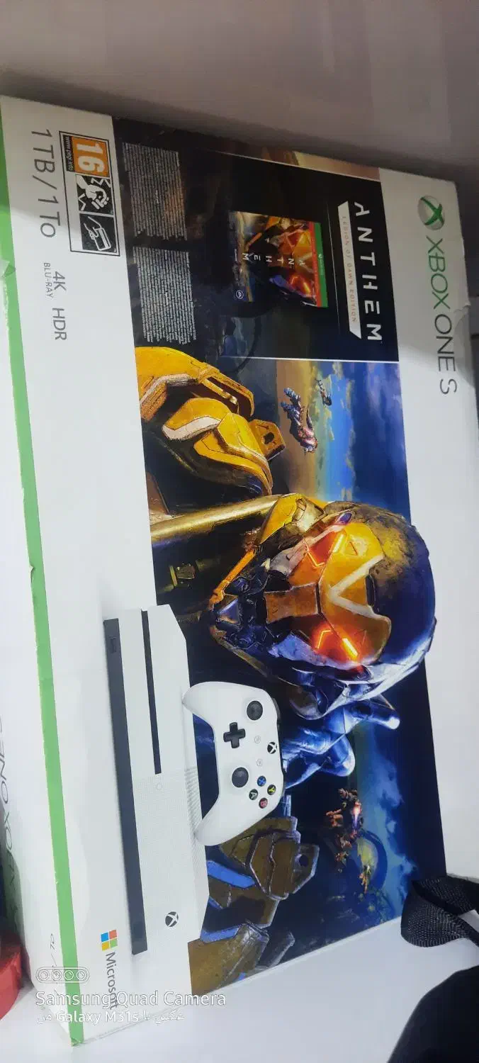 کنسول ۱ ترابایت  Xbox One S|کنسول، بازی ویدئویی و آنلاین|بندر امام خمینی, |دیوار