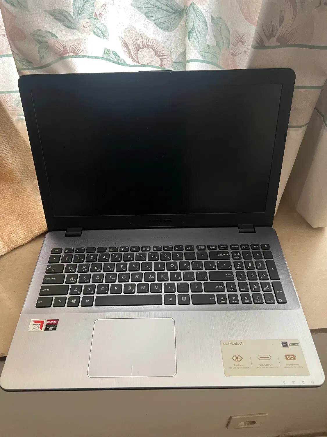 لپ تاپ asus بسیار تمیز|رایانه همراه|تهران, زرگنده|دیوار