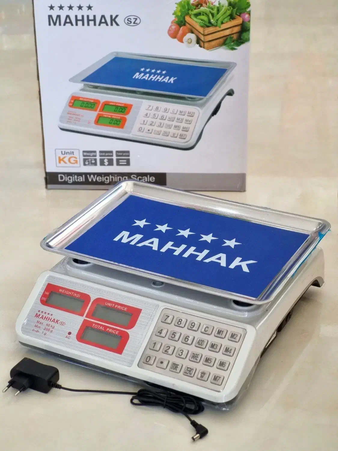 ترازو ۴۰ کیلویی دکمه فلزی محک|فروشگاه و مغازه|گنبد کاووس, |دیوار