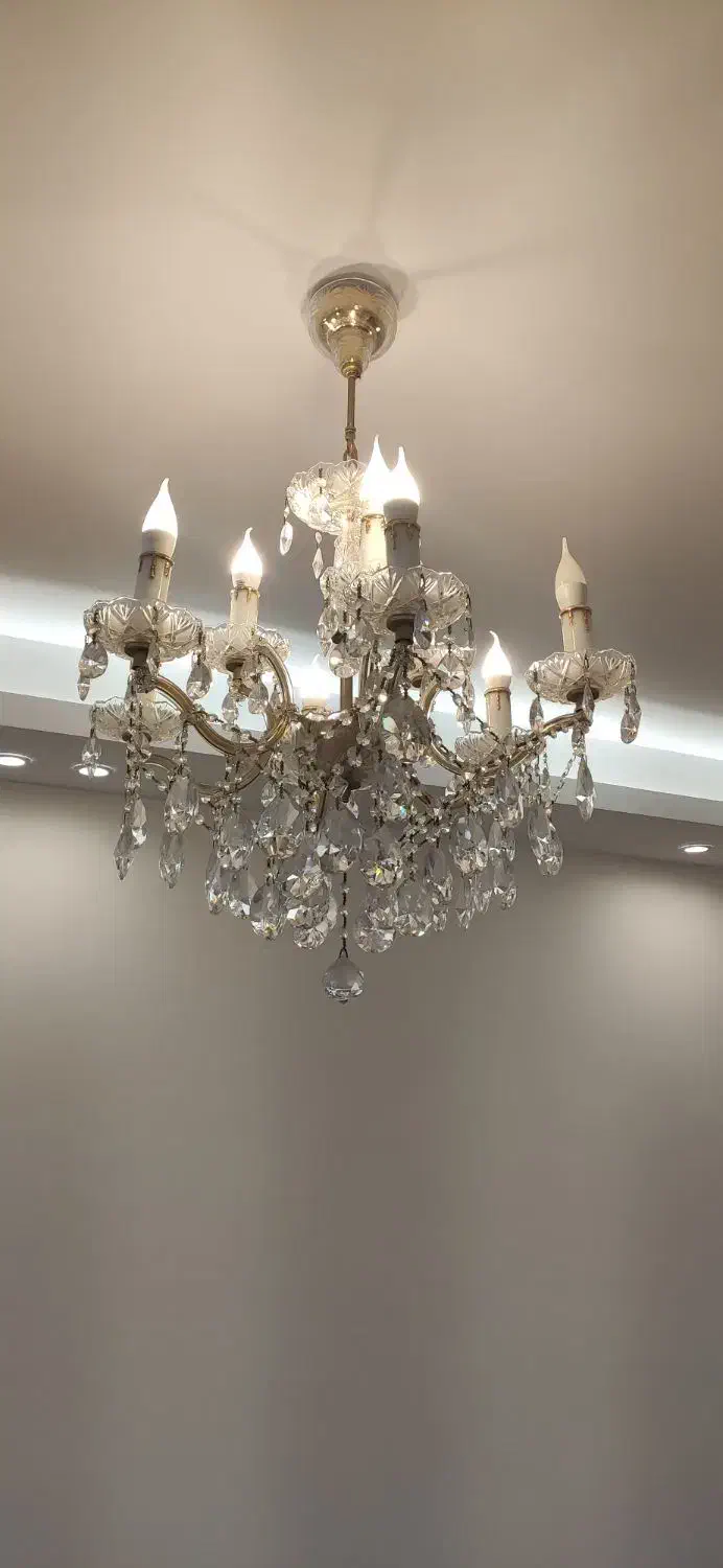 لوستر|لوستر و چراغ آویز|تبریز, |دیوار