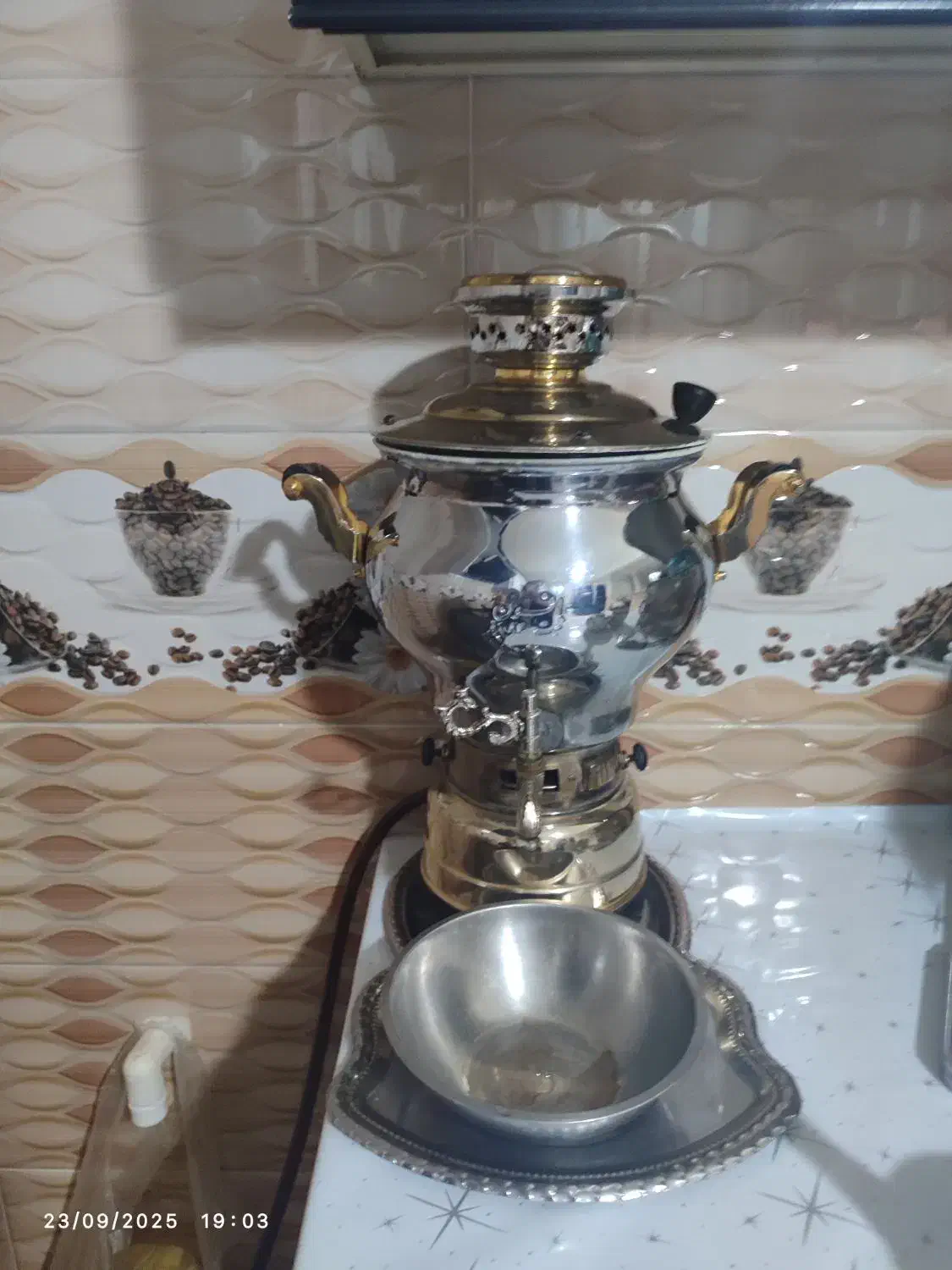 سماورافسون زخیم وبادوام|سماور، چای‌ساز، قهوه‌ساز|قم, امامزاده ابراهیم|دیوار