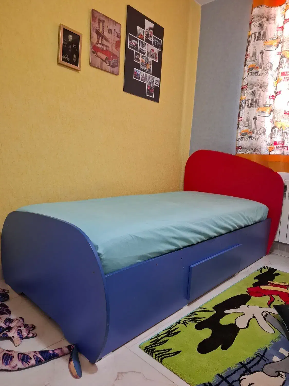 تخت و کمد ام دی اف|تخت و سرویس خواب|رشت, پل تالشان|دیوار