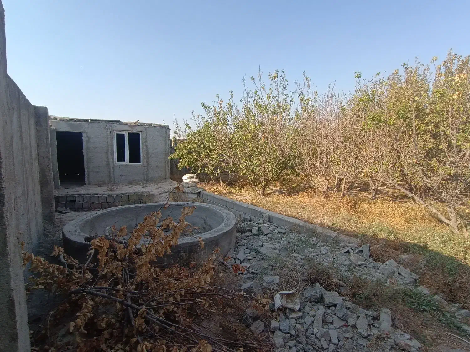 باغ نقلی چهار دیواری دیواربالای 5سال|فروش زمین و ملک کلنگی|صباشهر, |دیوار