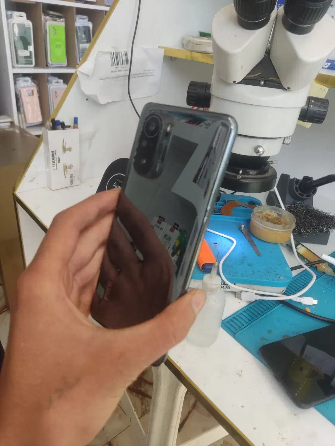 pocof3 حافظه۲۵۶|موبایل|کاشان, فاز ۲ ناجی آباد|دیوار