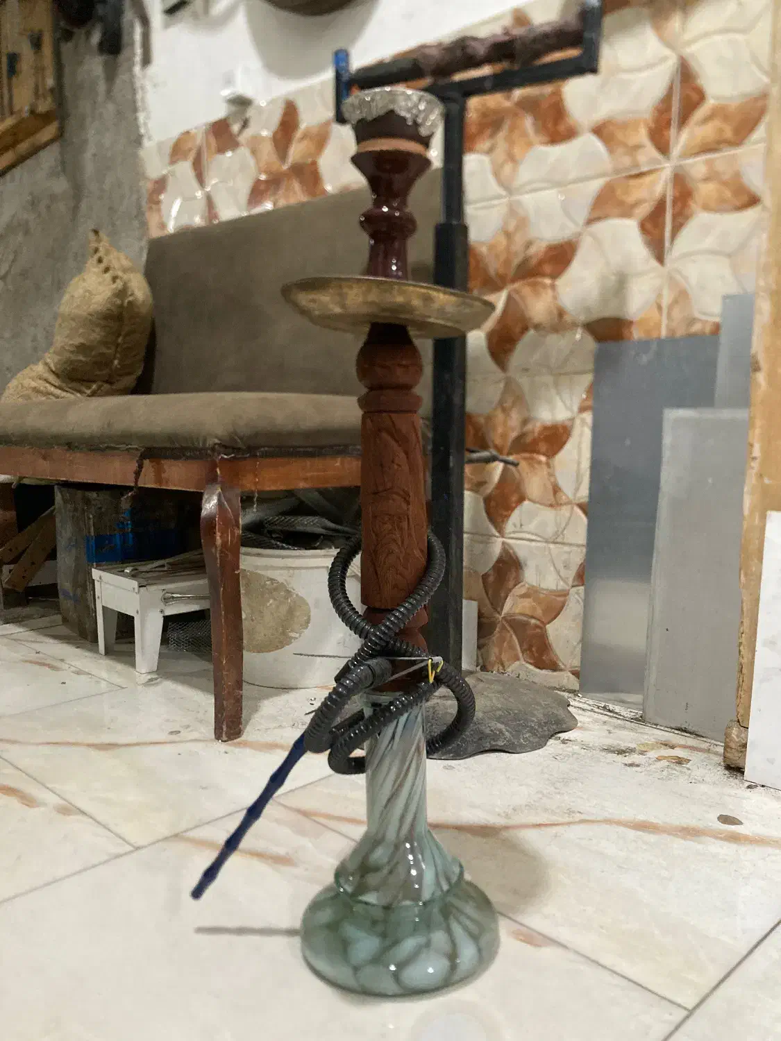 قلیان دوسیب تنه سرخه|کوهنوردی و کمپینگ|آق قلا, |دیوار