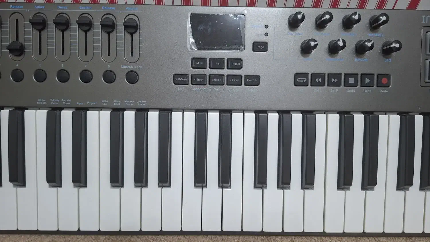 کیبورد / میدی کنترلر Nectar impact Lx61|پیانو، کیبورد، آکاردئون|کرمان, |دیوار