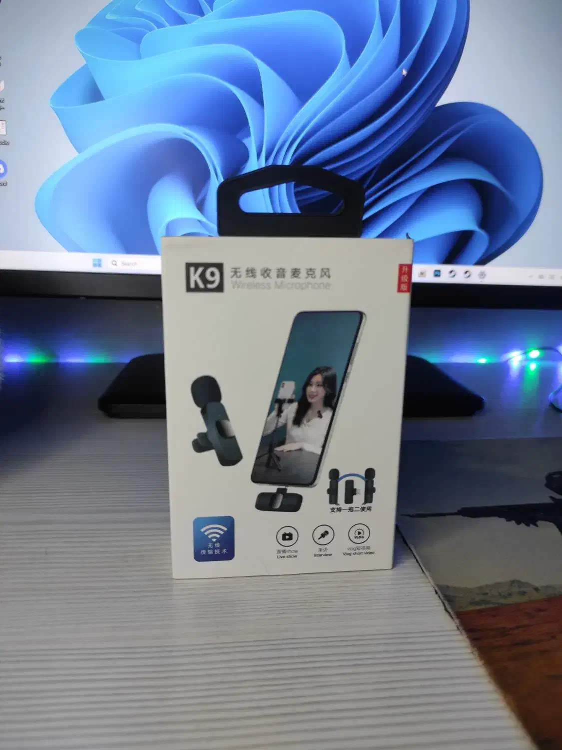 میکروفون یقه ایی K9|لوازم جانبی موبایل و تبلت|بندر ماهشهر, |دیوار