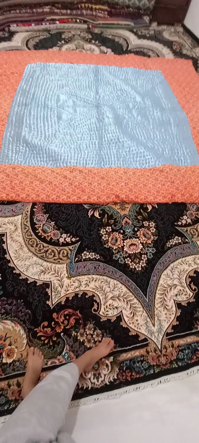 لحاف یک نفره|رختخواب، بالش، پتو|زرندیه, |دیوار