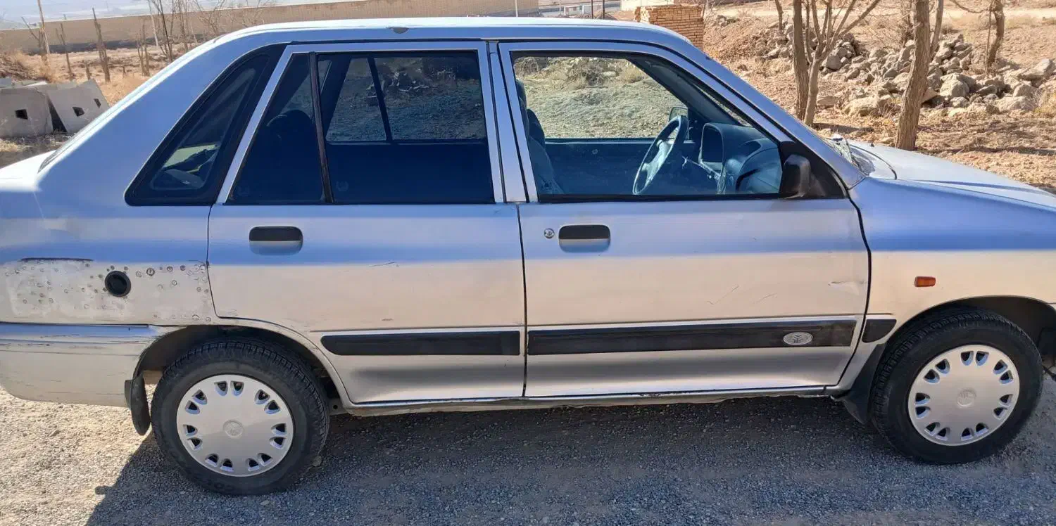 فروش پراید ۱۴۱ مدل ۱۳۸۷ دوگانهسوز شرکتی بادزدگیر|خودرو سواری و وانت|داران, |دیوار