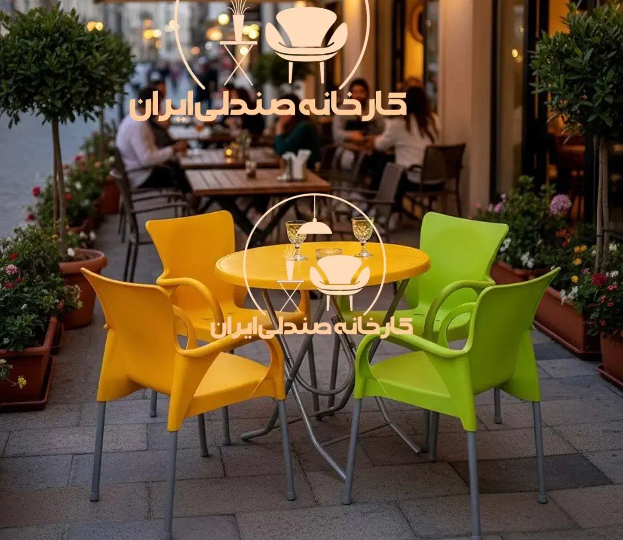 صندلی پلاستیکی طرح کامران|صندلی و نیمکت|کرج, مطهری|دیوار