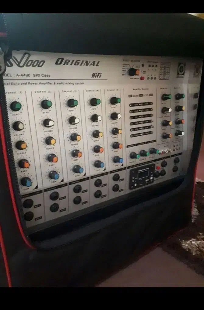 اکو آمپلی اورجنال۳کانال. میکروفن بیرm59 و فونیکس|صوتی و تصویری|اصفهان, ملک|دیوار