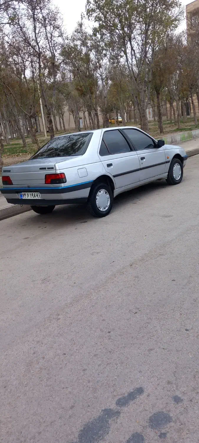 پژو ۴۰۵ مدل ۹۱ دوگانه کارخانه شاسی ها سالم|خودرو سواری و وانت|اردبیل, |دیوار