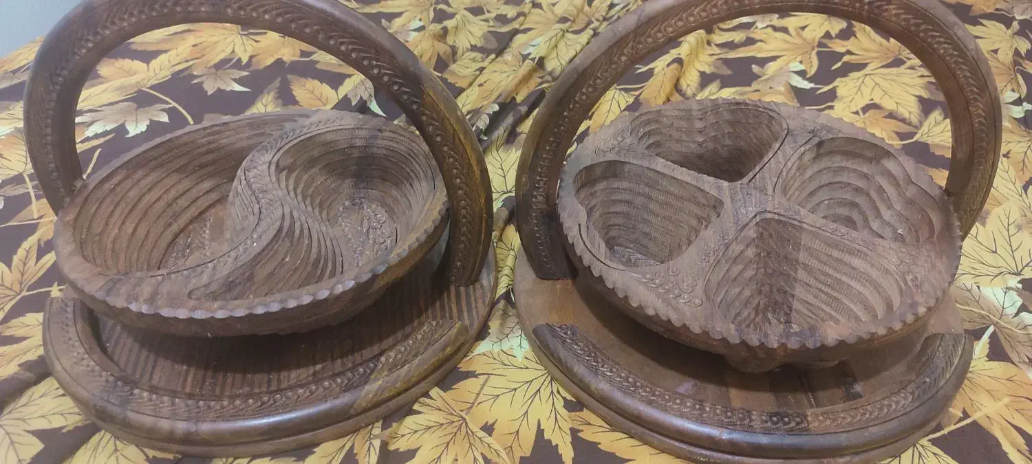 سوفله خوری و ظروف چوبی و جام|ظروف سرو و پذیرایی|شاهینشهر, طالقانی|دیوار