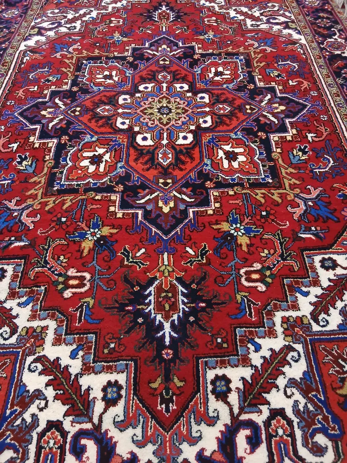 یک جفت فرش ۶متری هریس تاجری|فرش|تبریز, |دیوار