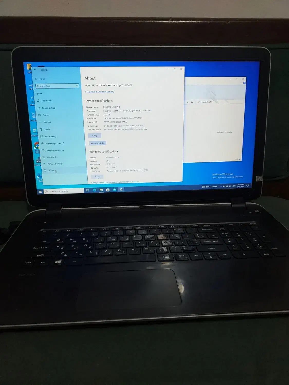 لپ‌تاپ اچ‌پی|رایانه همراه|گرگان, |دیوار