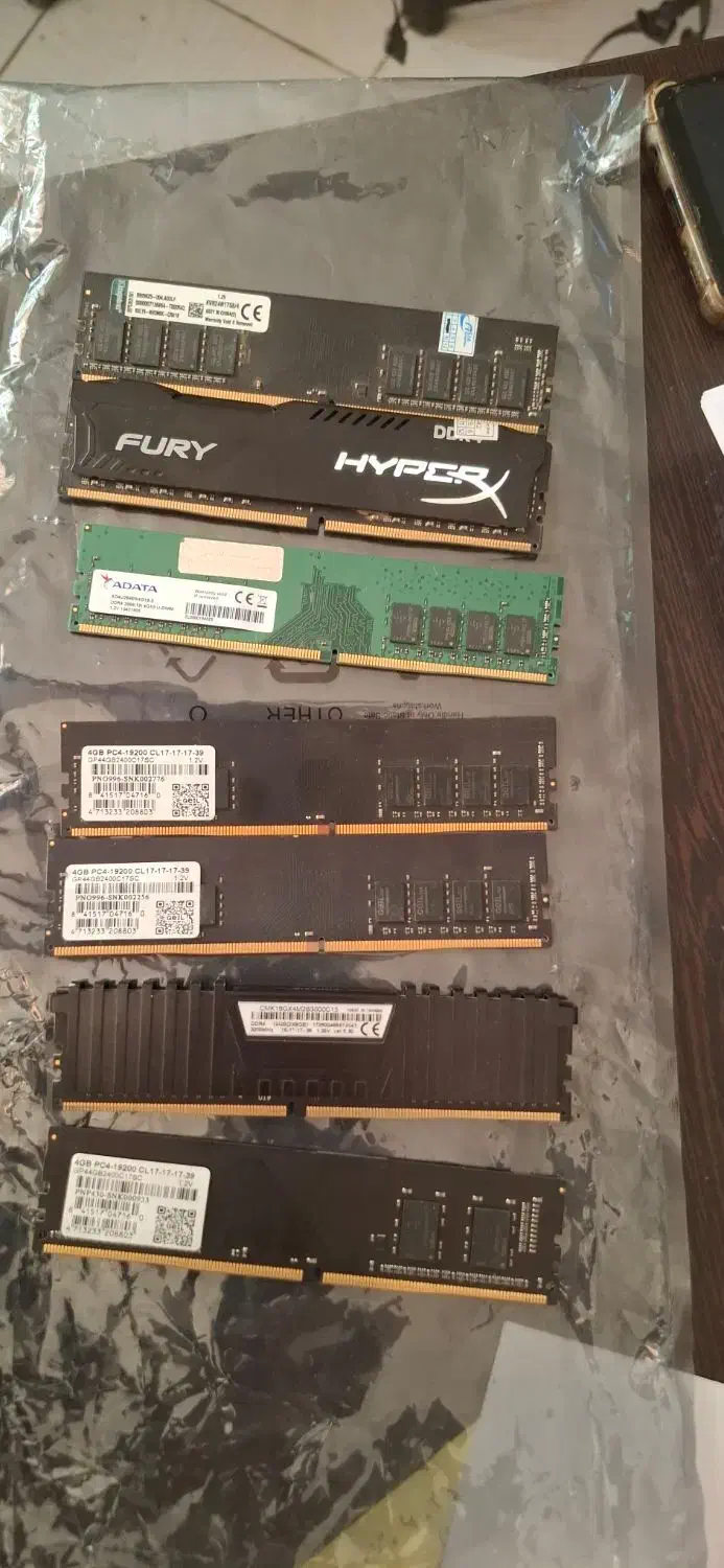 رم کامپیوتر ۴ گیگ ram 4gig ddr4|قطعات و لوازم جانبی رایانه|تهران, سلسبیل شمالی|دیوار