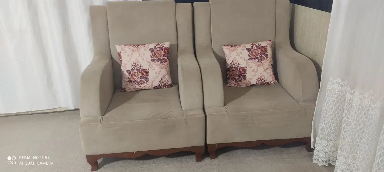 مبل ده نفره همراه با عسلی|مبلمان خانگی و میز عسلی|خاو و میرآباد, |دیوار