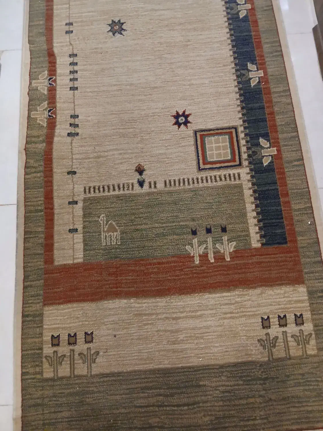 قالیچه راهرو .اشپزخانه|فرش|قم, انسجام|دیوار