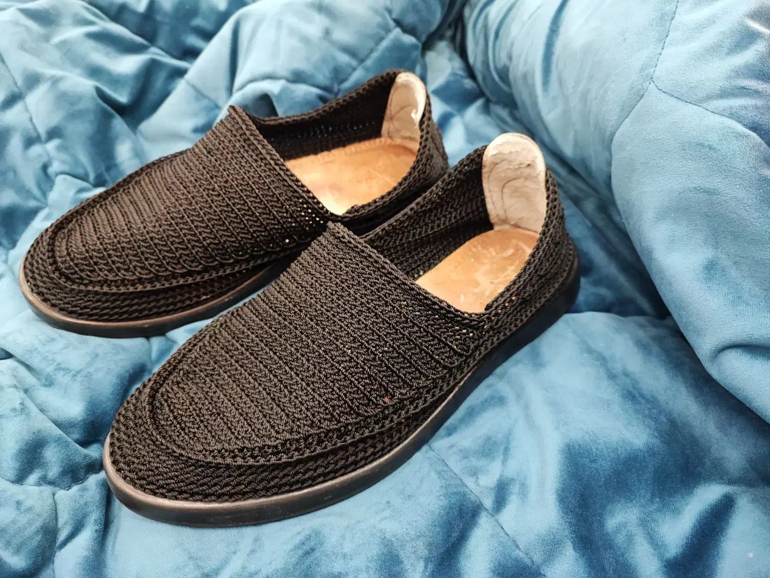 گیوه دستدوز مشکی و سایر رنگها سبک، خنک و سنتی|کیف، کفش، کمربند|بوشهر, |دیوار