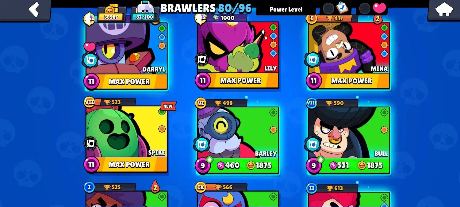 اکانت براول  brawl|کنسول، بازی ویدئویی و آنلاین|سمنان, |دیوار