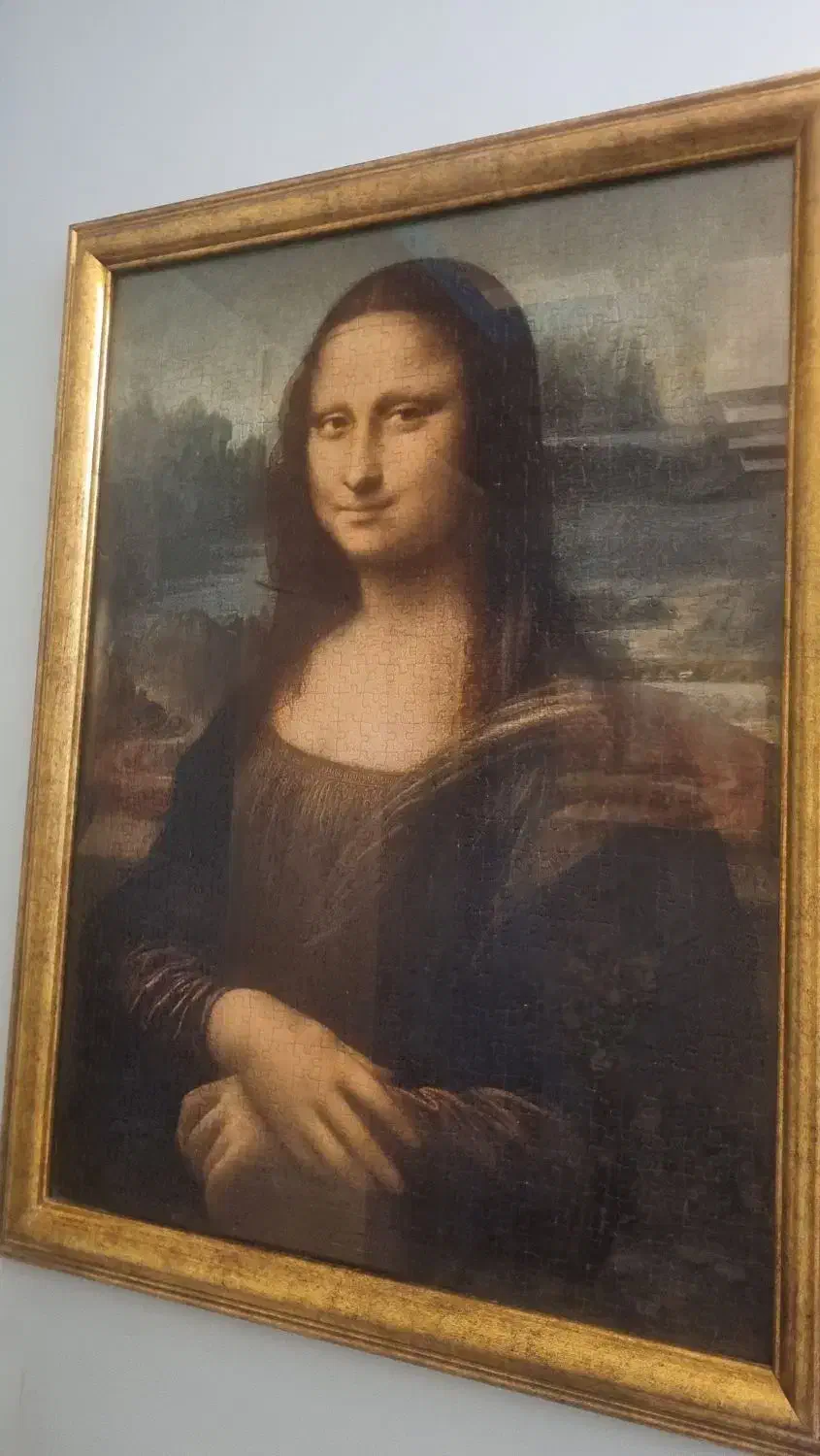 پازل تابلو مونالیزا کلمنتونی ۱۰۰۰تکه|تابلو، نقاشی، عکس|قزوین, |دیوار