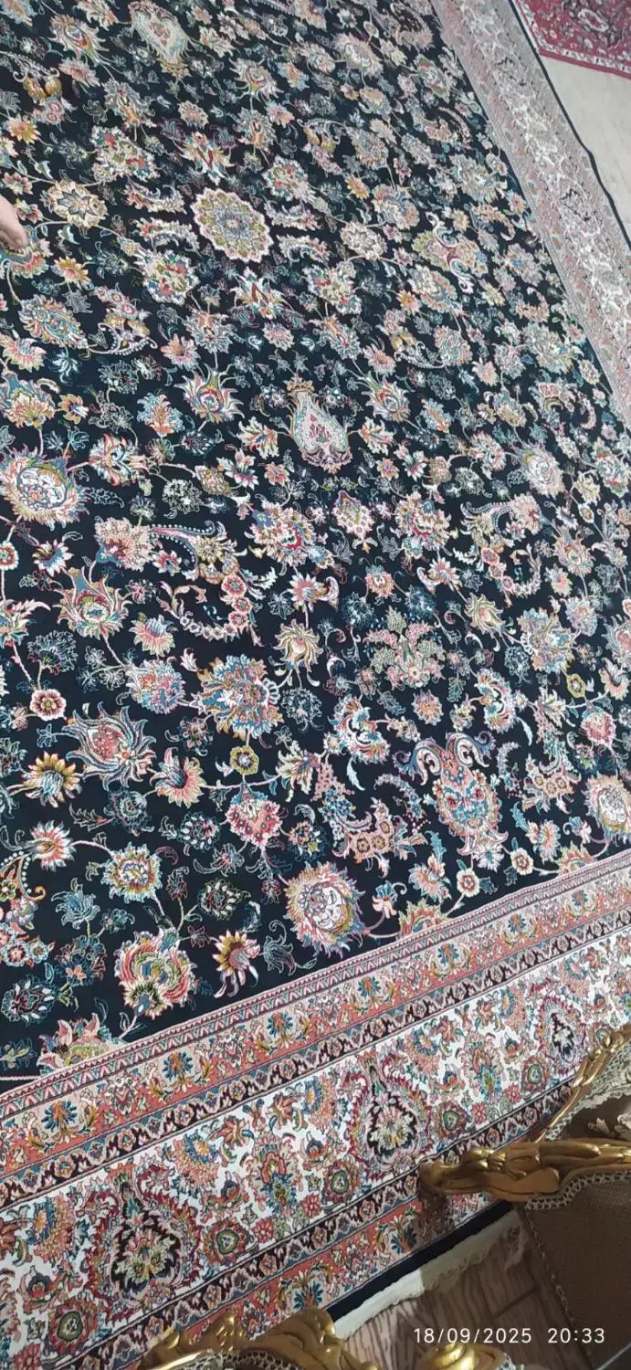 فرش ۱۲متری یک جفت در حد نو|فرش|اهر, |دیوار