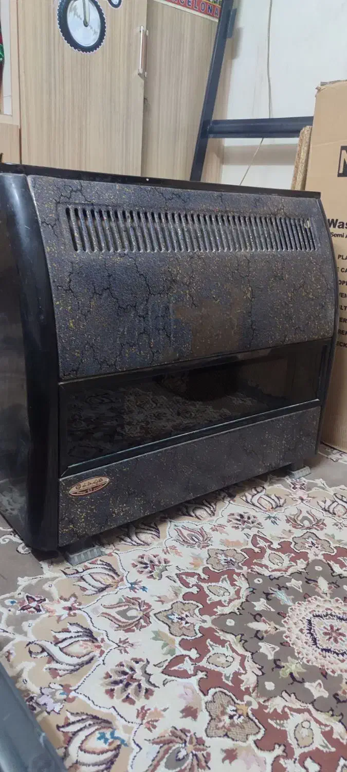 بخاری دودکش دار سالم|بخاری، هیتر، شومینه|شادگان, |دیوار