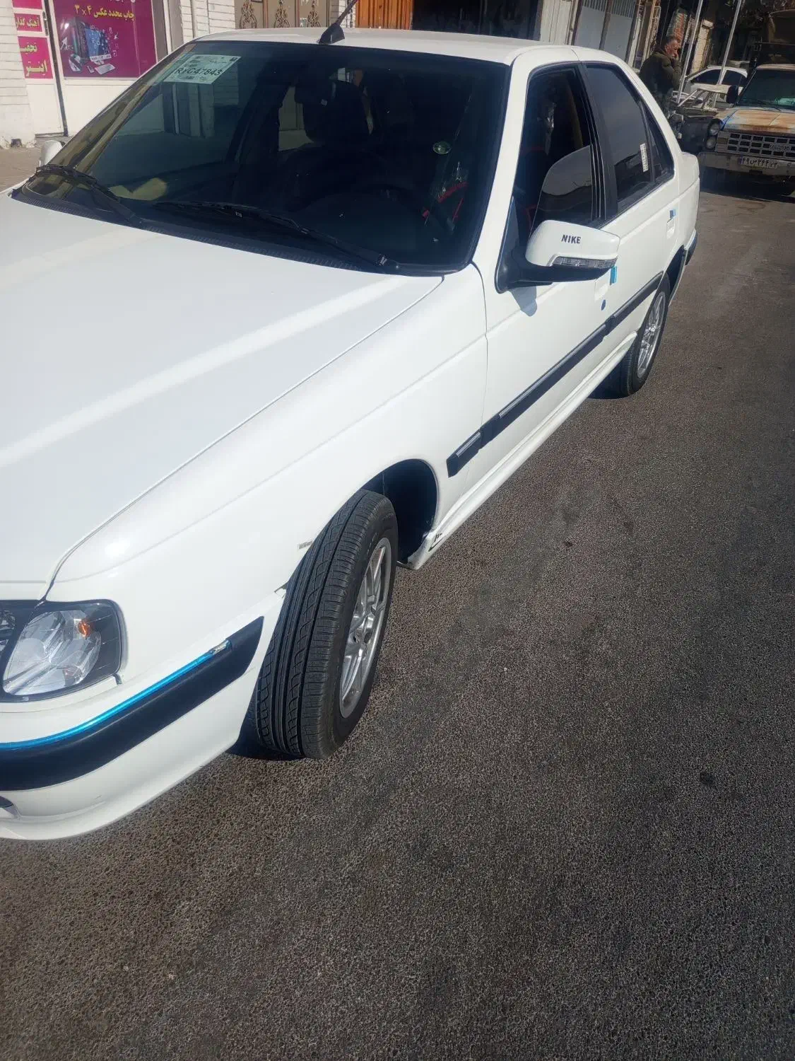 باعرض سلام پژو پارس eLxتمام فول رنگ سفیددرحدصفر403|خودرو سواری و وانت|فسا, |دیوار