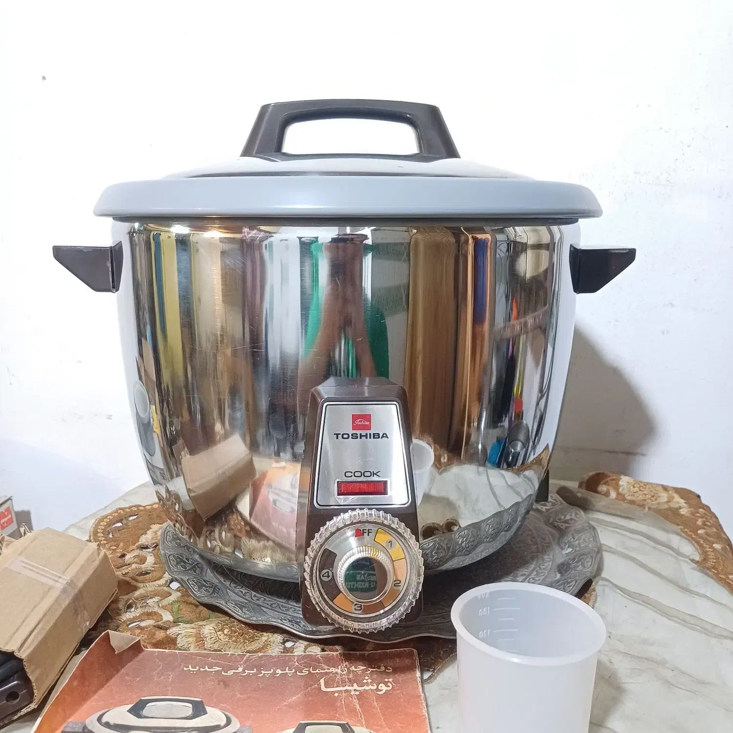 پلوپز پلو پز ۱۸ نفره توشیبا|اجاق گاز و لوازم برقی پخت‌وپز|تهران, هاشمی|دیوار