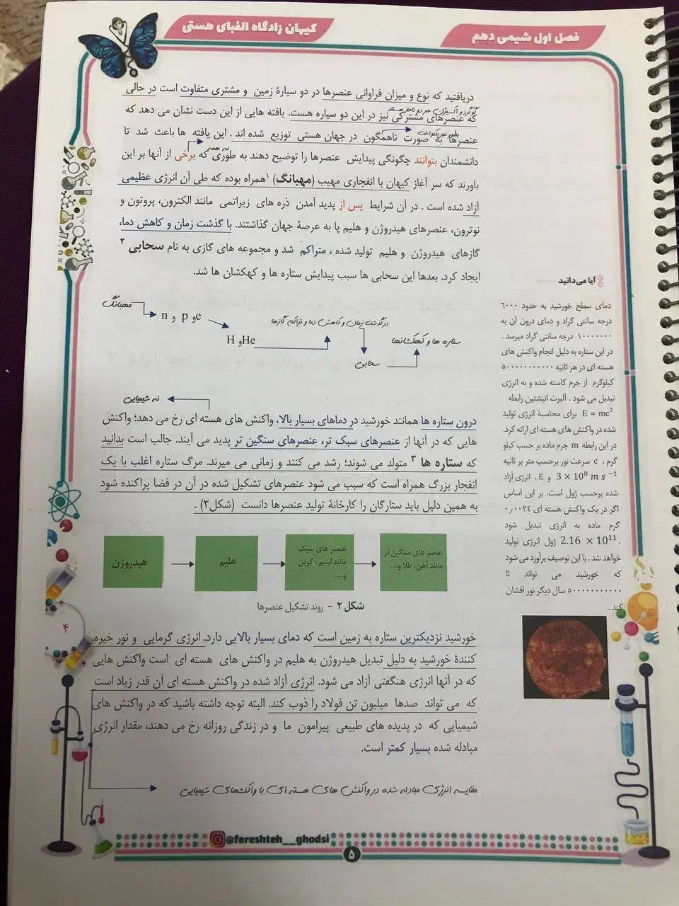 جزوه شیمی دهم همراه با نکات و سوالات آزمون قلمچی|کتاب و مجله آموزشی|دابودشت, |دیوار