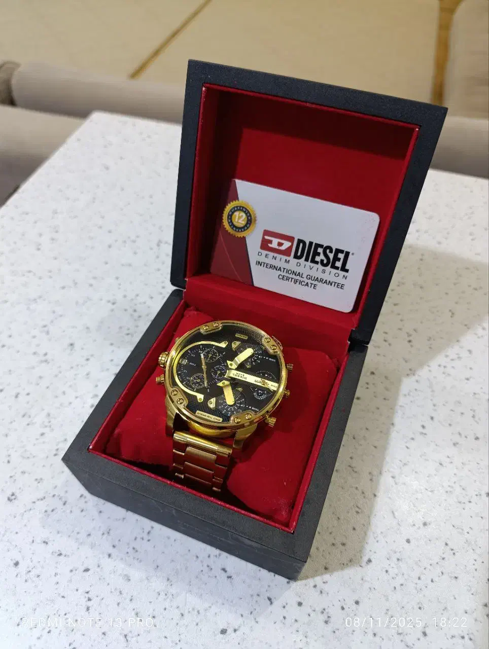 ساعت دیزل هفت موتوره اورجینال ،سایز بزرگ|ساعت|لاهیجان, قیام|دیوار