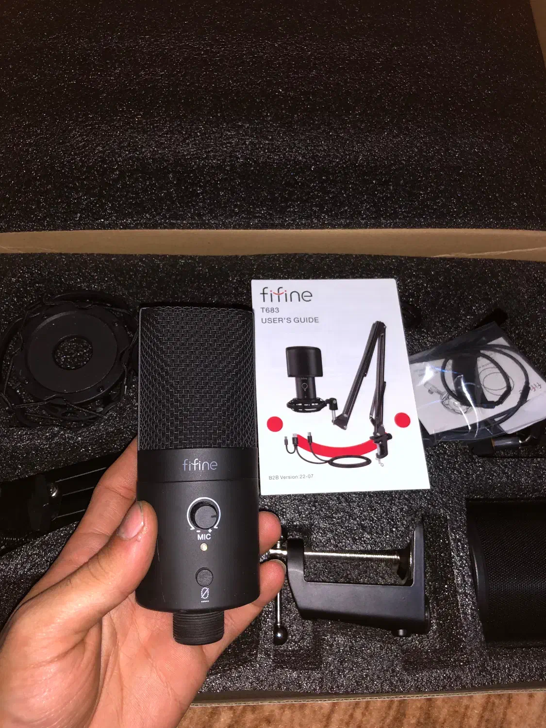 میکروفن حرفه ای T683 اورجینال|آلات موسیقی|ایلام, |دیوار