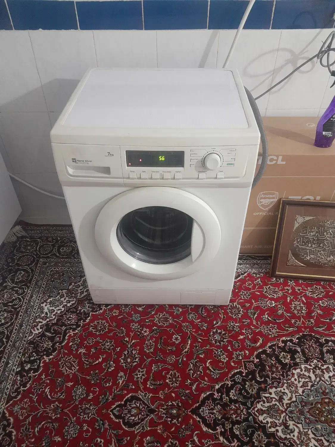 لباسشویی اسنوا ۷ کیلوتضمینی|ماشین لباسشویی و خشک‌کن لباس|ارومیه, |دیوار