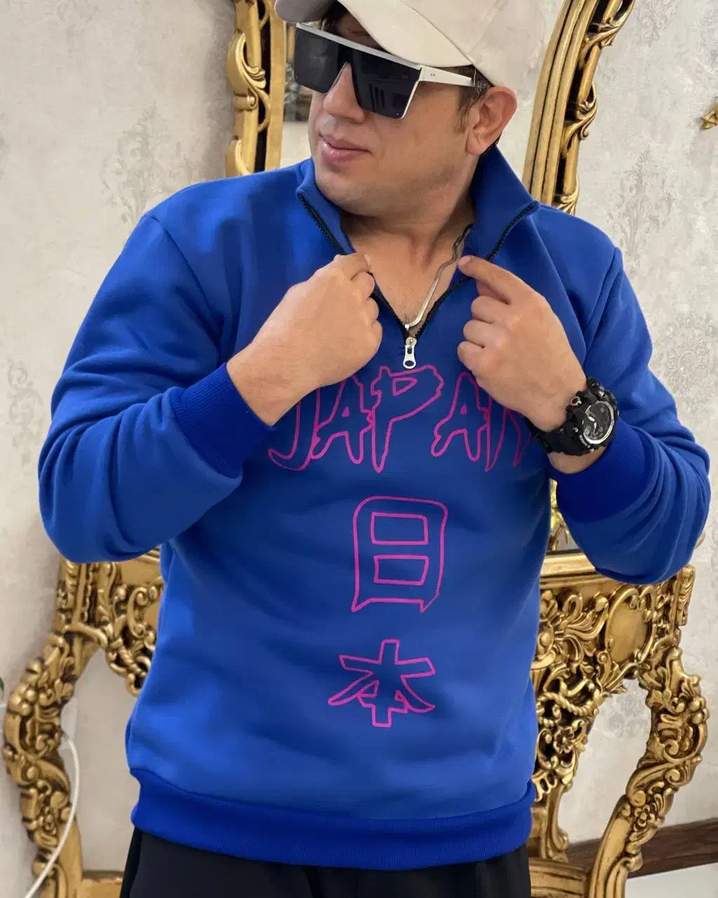 دورس نیم زیپ فوتر در ۷ رنگ|لباس|میانه, |دیوار