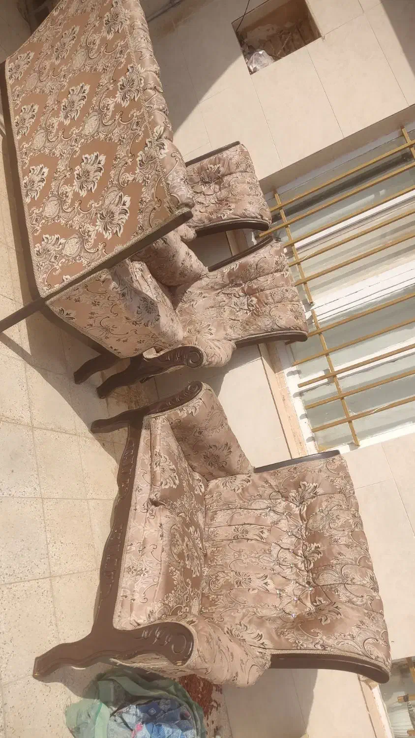 یک دست مبل هفت نفره|مبلمان خانگی و میز عسلی|سبزوار, شرق کال جنوبی (شمس آبادی)|دیوار