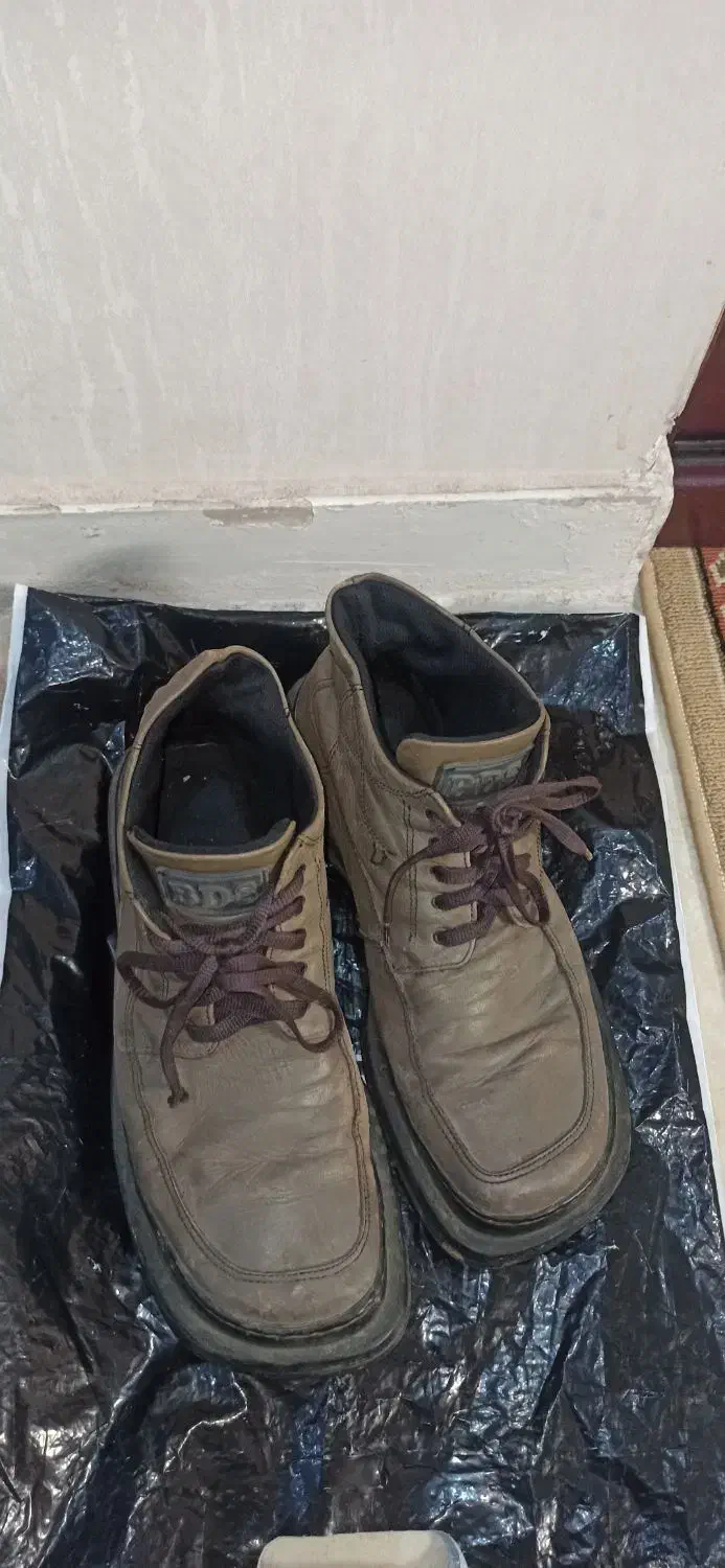 کفش نیم بوت چرم خارجی مناسب کوهنوردی|کیف، کفش، کمربند|فردیس, شهرک وحدت|دیوار
