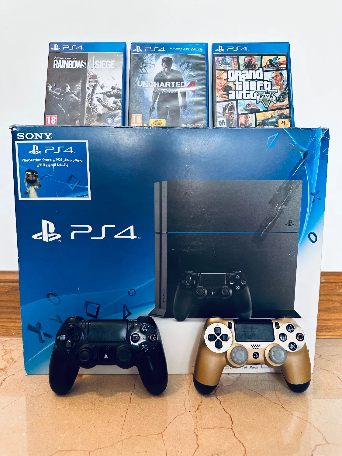 PS4 (fat) 500G|کنسول، بازی ویدئویی و آنلاین|تهران, دزاشیب|دیوار