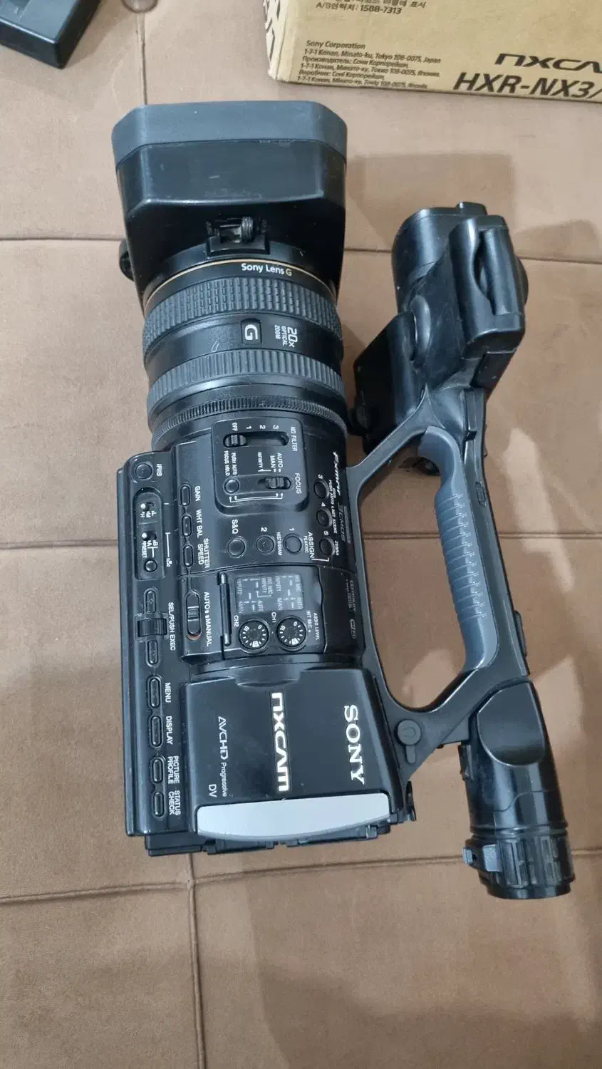 دوربین nx3 ارتفا یافته (xavxhd)|دوربین عکاسی و فیلم‌برداری|مشهد, ادیب نیشابوری (شهرک غرب)|دیوار