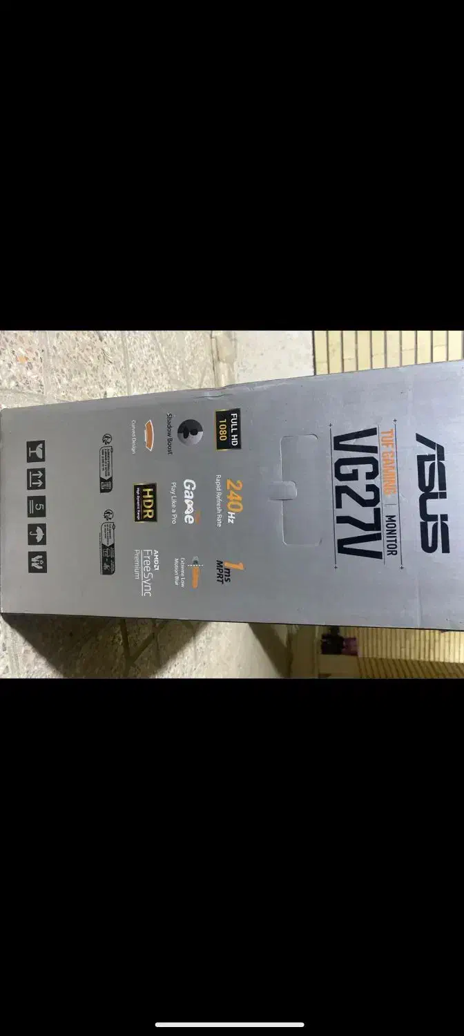 مانیتور گیمینگ Asus TUF VG27VQM منحنی ۲۷ اینچ|قطعات و لوازم جانبی رایانه|بندرعباس, |دیوار