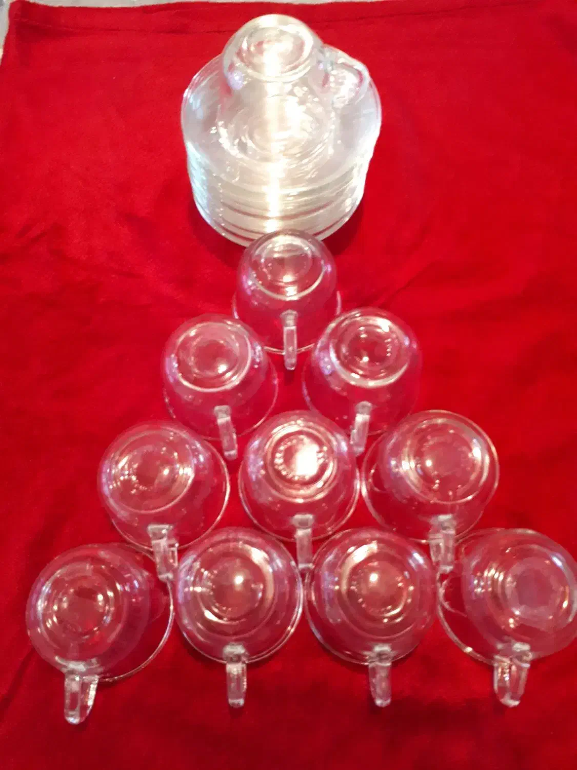 فنجان نلبکی قهوه خوری اصل فرانسه ۱۱ عدد|ظروف سرو و پذیرایی|تهران, دانشگاه شریف|دیوار