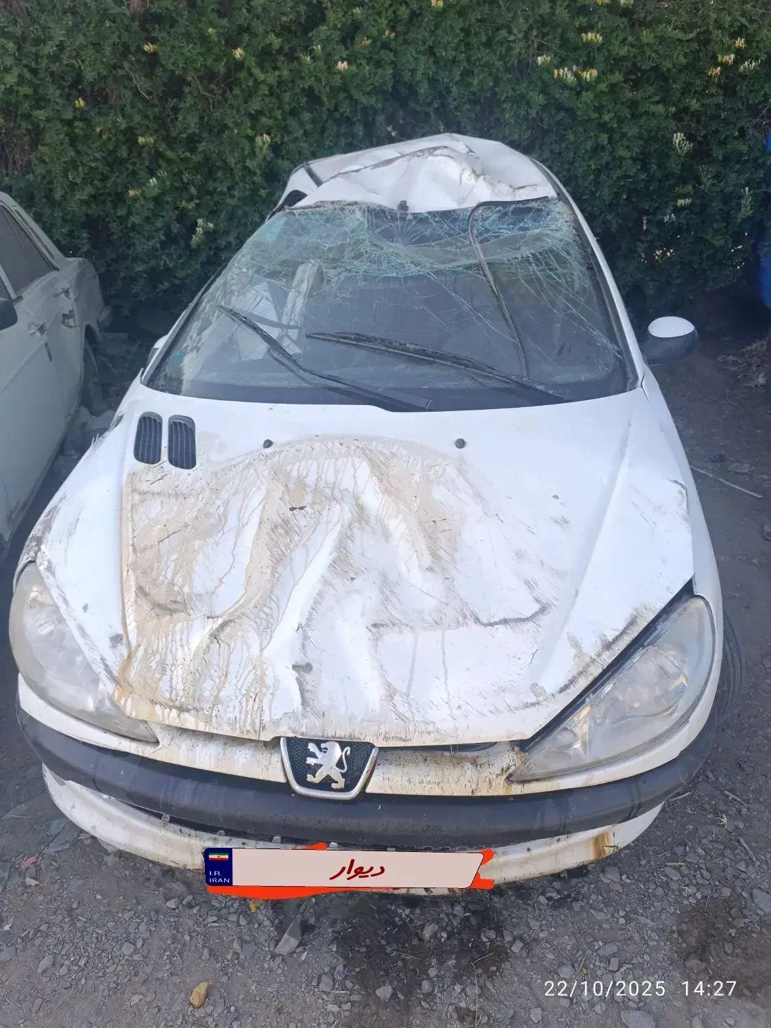 پژو 206 تصادفی|خودرو سواری و وانت|ملایر, |دیوار