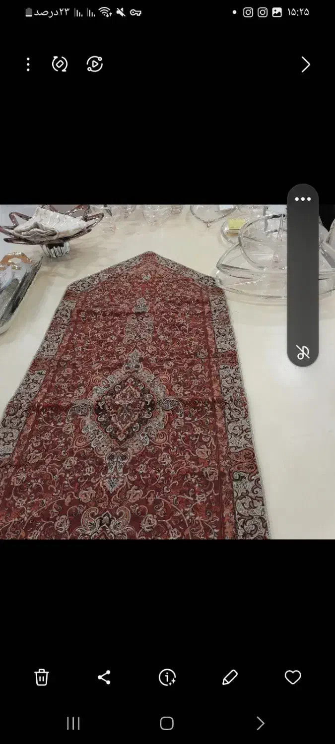 رومیزی رانر ترمه|پرده، رانر، رومیزی|گرگان, |دیوار