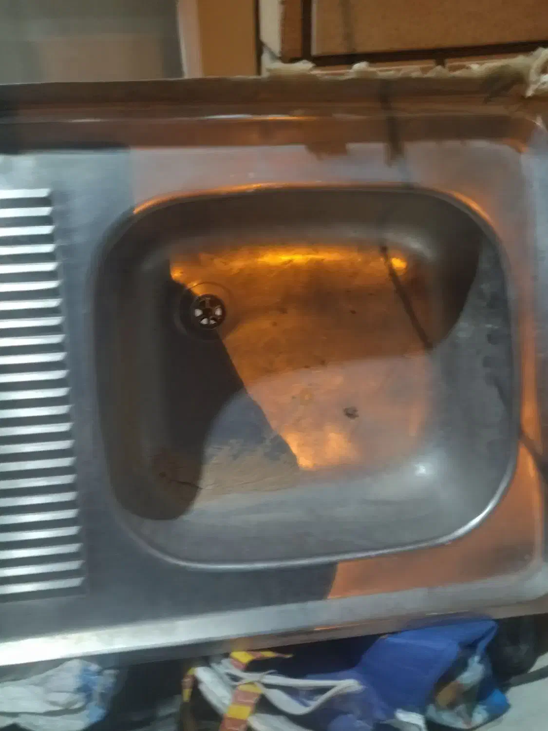 سینک تک قلو|آب‌چکان و نظم‌دهنده ظروف|نیشابور, ناسیونال|دیوار