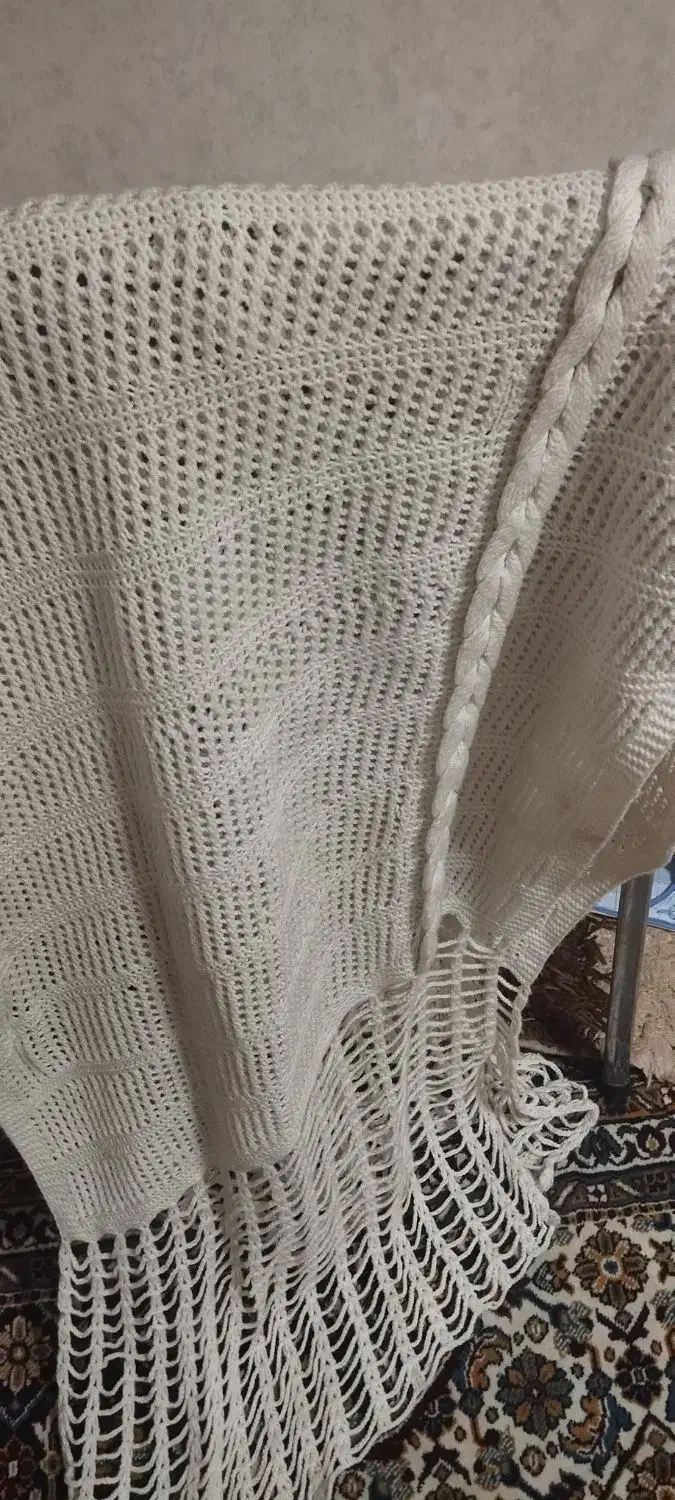 شال رو دوشی بافتنی میل و قلاب|لباس|شیراز, دانشگاه شیراز|دیوار