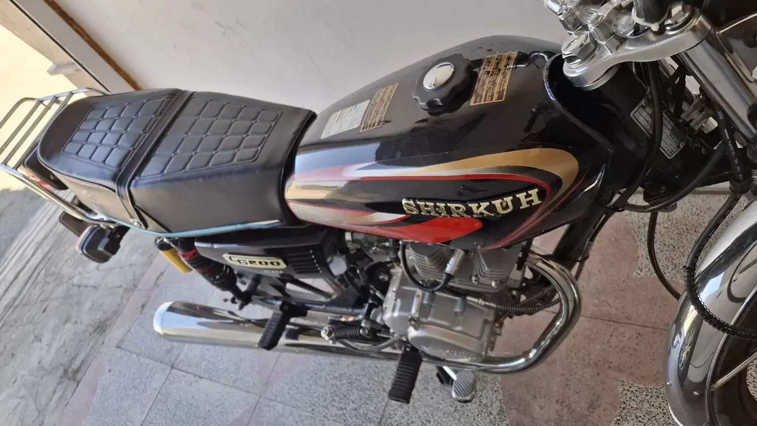 موتورسیکلت 200 شیرکوه|موتورسیکلت|بردسیر, |دیوار
