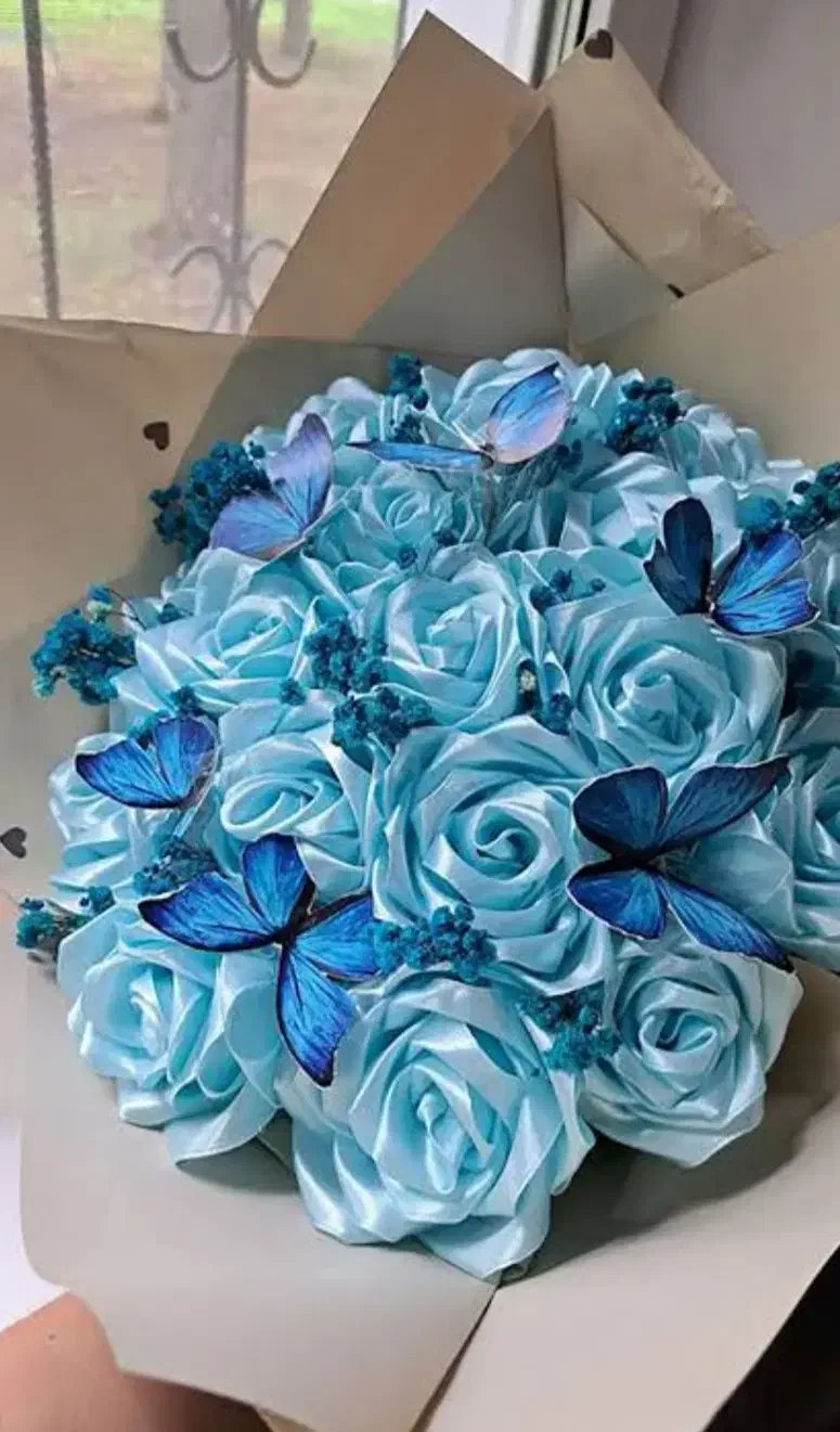 گل روبانی|گل مصنوعی|کرمانشاه, |دیوار